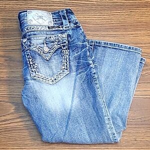 FIERCE Miss Me Jeans Size 29 Signature Crop ♣♣♣